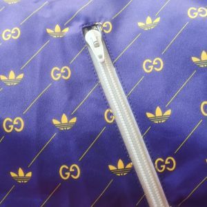 Gucci Adidas Trefoil Print Jacket