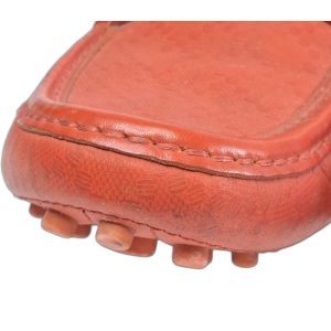 Gucci Diamante Leather Driver Loafers