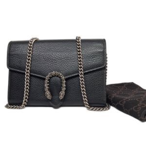 Gucci Dionysus Style Leather Clutch