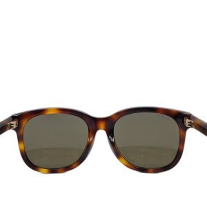 Gucci GG0346SA Tortoiseshell Star & Bee Cat-Eye Sunglasses