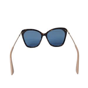 Gucci GG0510S Tortoiseshell Blue-Lens Sunglasses