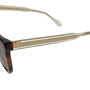 Gucci GG0565S Tortoiseshell Cat-Eye Sunglasses