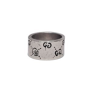 Gucci Ghost Sterling Silver Ring