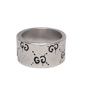 Gucci Ghost Sterling Silver Ring