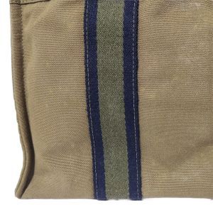 Hermes Mini Canvas Handbag