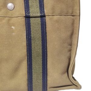 Hermes Mini Canvas Handbag