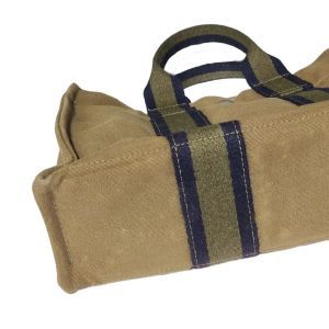 Hermes Mini Canvas Handbag