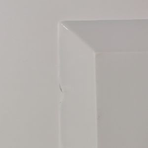 Hermes Mosaique au 24 Square Plate 23 x 23 cm Platinum Silver porcelain 