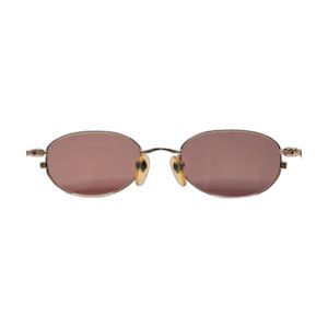 Jean Paul Gaultier 56-8103 Round Gold Sunglasses