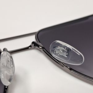 Lacoste Gunmetal Navigator Mirrored Sunglasses