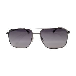 Lacoste Gunmetal Navigator Mirrored Sunglasses