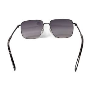 Lacoste Gunmetal Navigator Mirrored Sunglasses