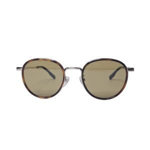 Lacoste L262SLB Round Metal Sunglasses