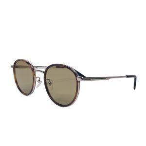 Lacoste L262SLB Round Metal Sunglasses