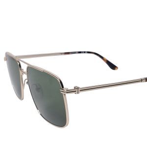 Lacoste L272S Gold-Tone Aviator Sunglasses