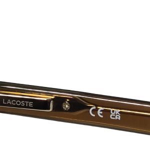 Lacoste L6050SLB Metal Crocodile Logo Wellington Sunglasses