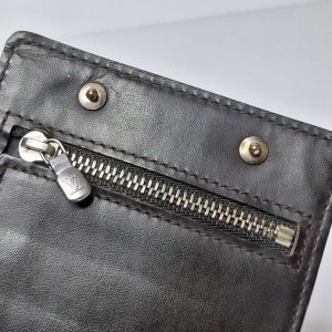 Louis Vuitton Black Monogram Mat Bifold Wallet