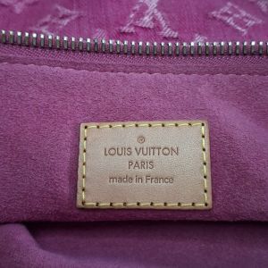 Louis Vuitton Pink Monogram Denim Baggy Bag