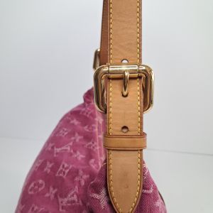 Louis Vuitton Pink Monogram Denim Baggy Bag