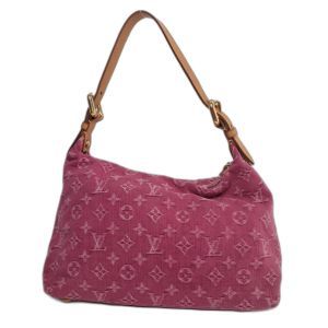 Louis Vuitton Pink Monogram Denim Baggy Bag