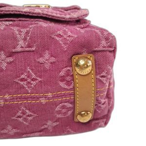 Louis Vuitton Pink Monogram Denim Baggy Bag