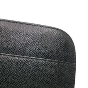 Louis Vuitton Green Taiga Leather Zip Organizer