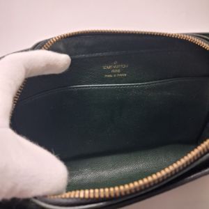 Louis Vuitton Green Taiga Leather Zip Organizer