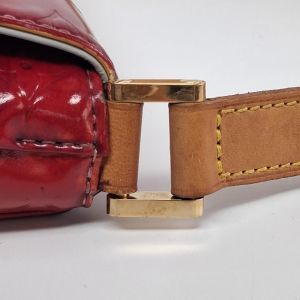 Louis Vuitton Vernis Red Patent Messenger Bag