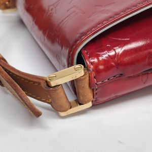 Louis Vuitton Vernis Red Patent Messenger Bag