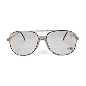 Luxottica 1026 Vintage Gold Aviator Eyeglasses
