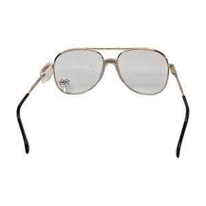 Luxottica 1026 Vintage Gold Aviator Eyeglasses