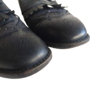 Manolo Blahnik Agasious Kiltie Loafers