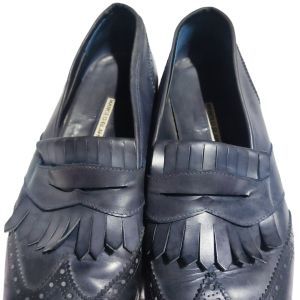 Manolo Blahnik Agasious Kiltie Loafers