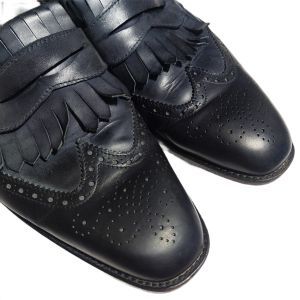 Manolo Blahnik Agasious Kiltie Loafers