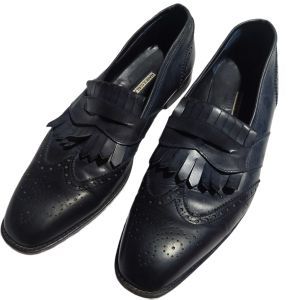 Manolo Blahnik Agasious Kiltie Loafers