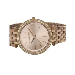 Michael Kors Darci Women Quartz Rose Gold Dial Analog Stainless Steel Watch MK3192