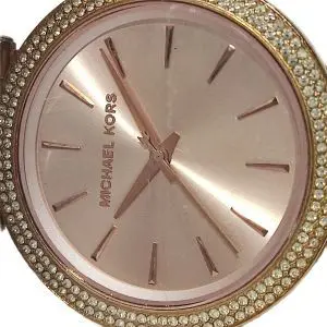 Michael Kors Darci Women Quartz Rose Gold Dial Analog Stainless Steel Watch MK3192