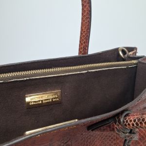 Michael Kors Python-Effect Tote Bag