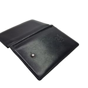 Montblanc Black Leather Bifold Wallet