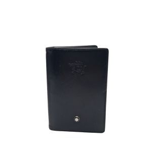 Montblanc Black Leather Bifold Wallet