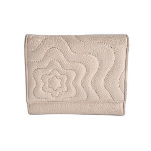 Montblanc Ivory Leather Bifold Wallet