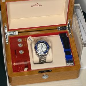 Omega Seamaster Planet Ocean 6000M Ultra Deep White Dial 215.30.46.21.04.001