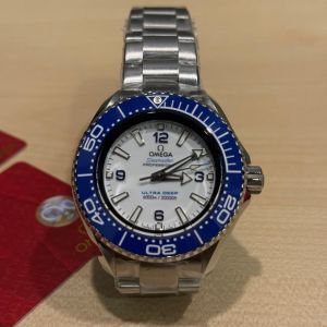 Omega Seamaster Planet Ocean 6000M Ultra Deep White Dial 215.30.46.21.04.001
