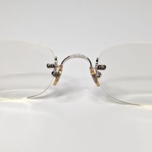 Cartier Rimless Oval Eyeglasses