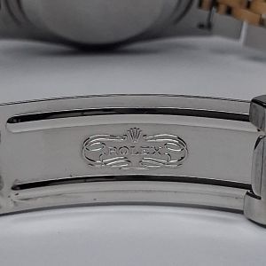 Rolex Datejust 36 Two-Tone Champagne Diamond Dial 16233 Jubilee