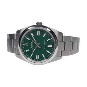 Rolex Oyster Perpetual 41 Green Dial 124300