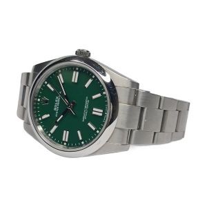 Rolex Oyster Perpetual 41 Green Dial 124300