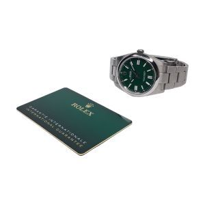Rolex Oyster Perpetual 41 Green Dial 124300