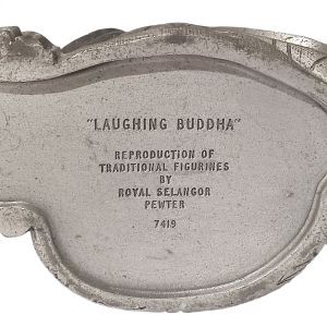 Royal Selangor Laughing Buddha Pewter Figurine