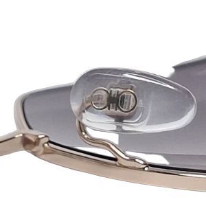Salvatore Ferragamo 2203 Gold-Tone Chain-Link Sunglasses